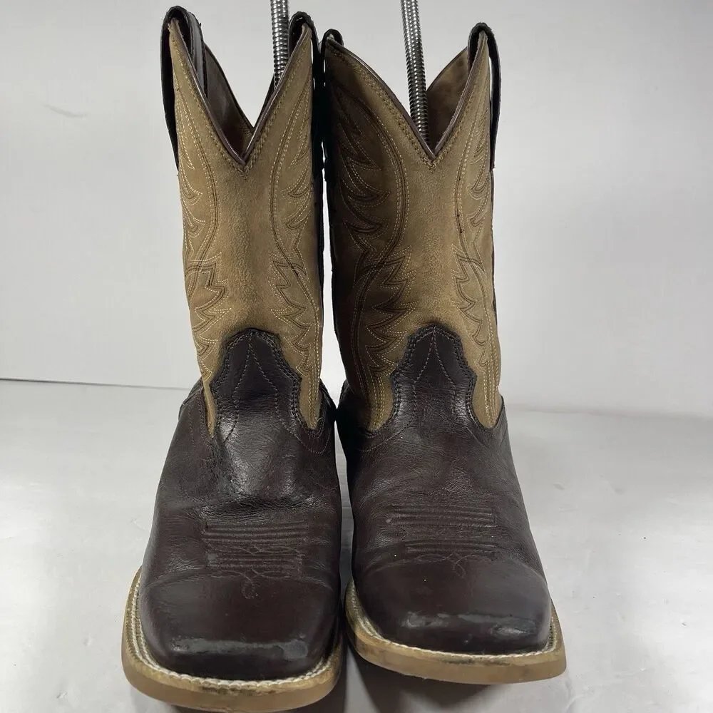 Ariat Kids Western Boots Brown Suede Style 10025169 Size 3 US / 34 EUR 4LR